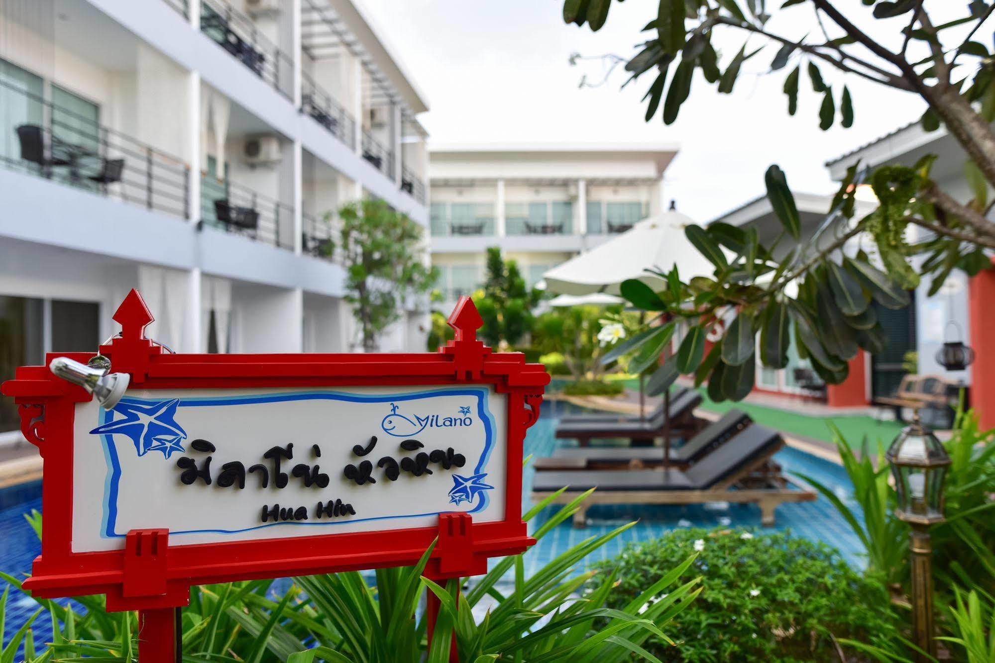 Milano Huahin Hotel Bagian luar foto